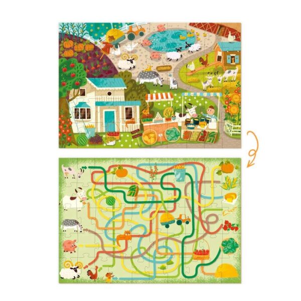 Mon - Farm 50db-os puzzle és társasjáték (MON200111)