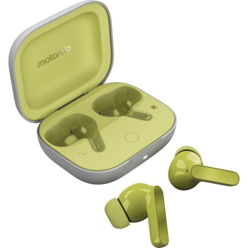 Motorola Moto Buds Bluetooth Fülhallgató Headset - Világoszöld