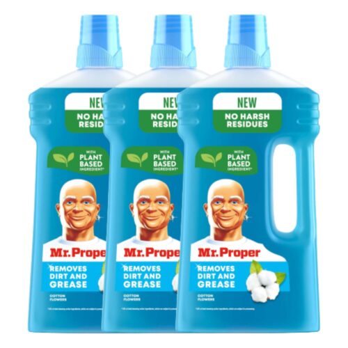 Mr. Proper univerzális Padlótisztító Cotton Flowers 3x1L