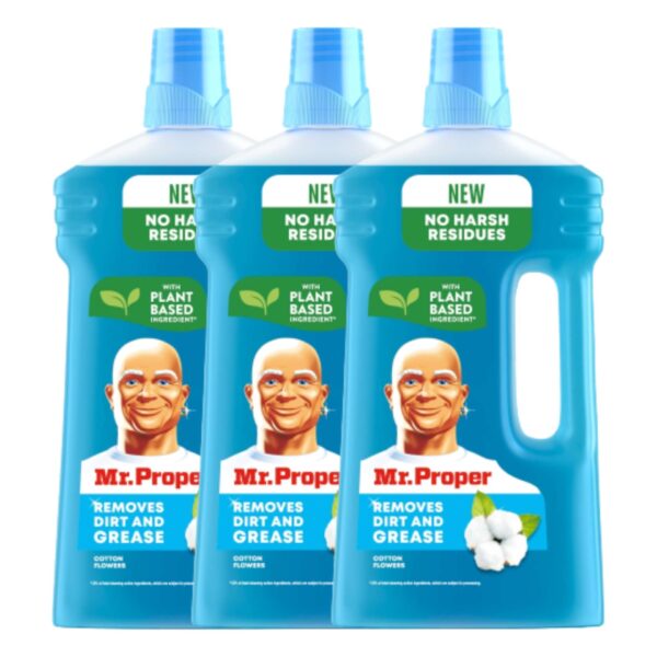 Mr. Proper univerzális Padlótisztító Cotton Flowers 3x1L