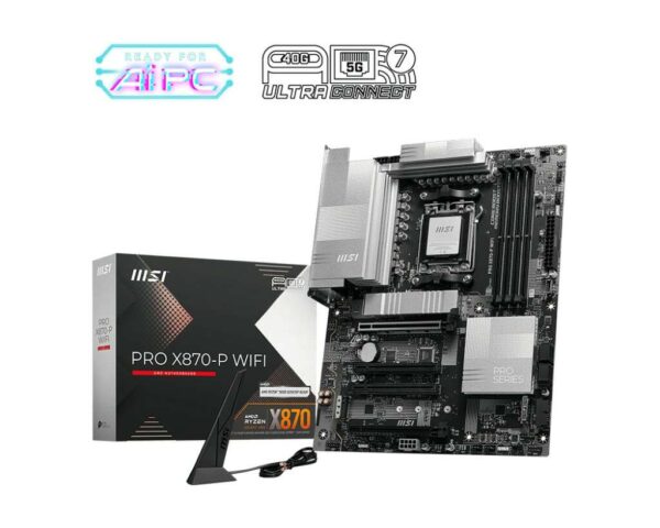 MSI PRO X870-P WIFI alaplap - AMD AM5 - ATX