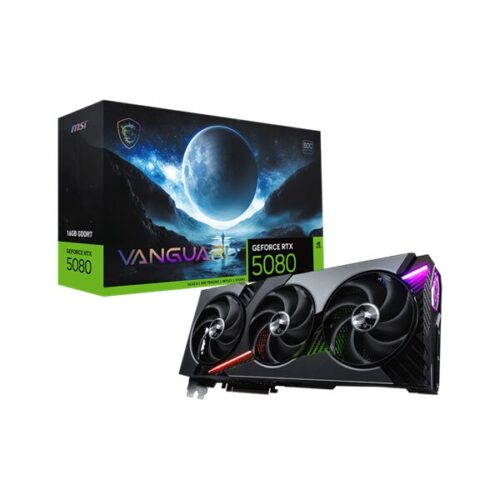 Msi videokártya pci-ex16x nvidia rtx 5080 vanguard soc 16gb ddr7...