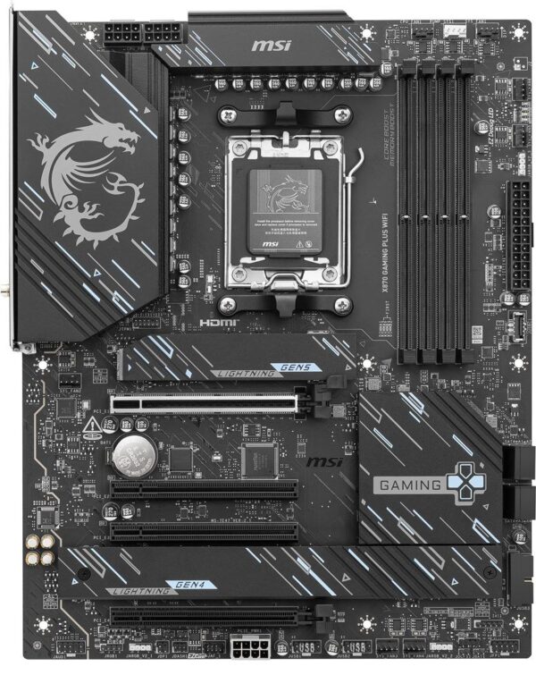 MSI X870 GAMING PLUS WIFI AMD X870 Socket AM5 ATX számítógép alaplap