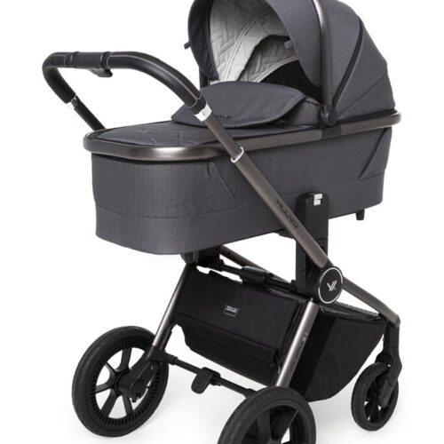MUUVO  Kombinált babakocsi Quick SE 2 Diamond graphite szett 2in1