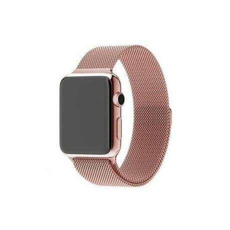 Mybandz Milánói Óraszíj Apple Watch 38/40mm-hez - Rózsaszín Arany