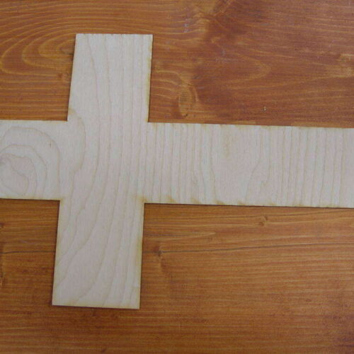 Natúr fa - Kereszt 37cm