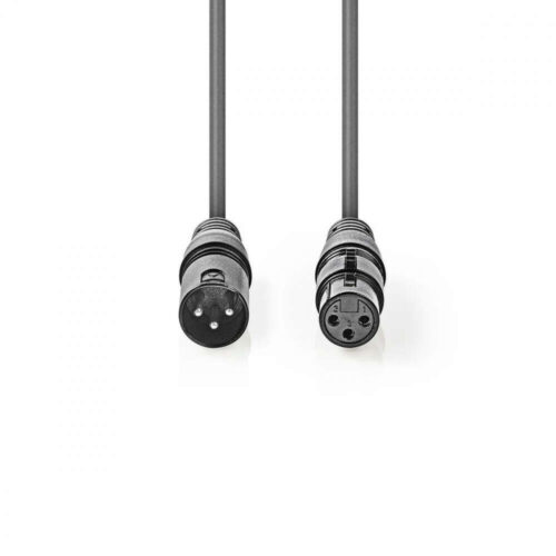 Nedis XLR - XLR Digitális DMX-kábel 3.0m