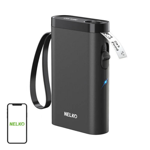 Nelko P21 thermal label printer (black) (P21 Black)