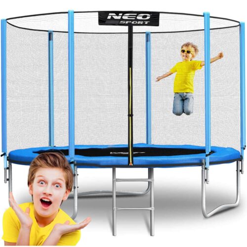 Neo-Sport külső hálós Trambulin létrával 312cm