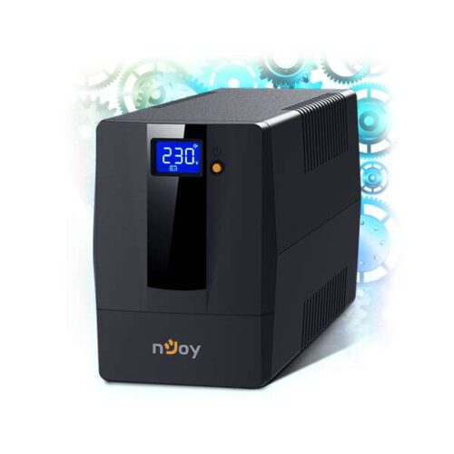 Njoy PWUP-LI060H1-AZ01B Szünetmentes + AVR Horus Plus 600