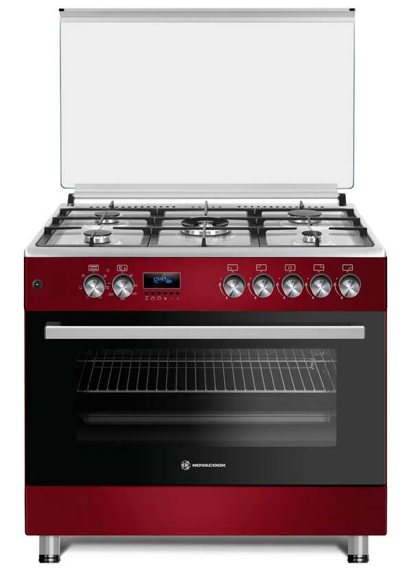 Novacook F9S50E6 RD Kombinált tűzhely
