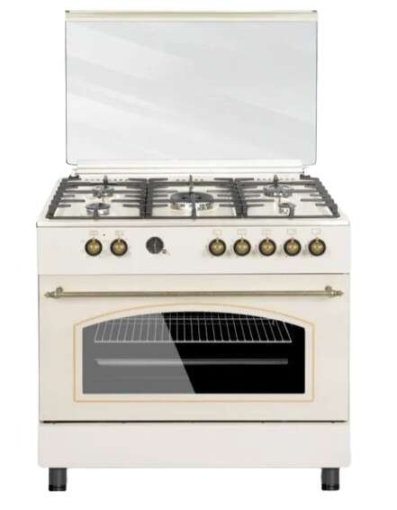 Novacook F9S50E6 Retro Kombinált Tűzhely 90x60