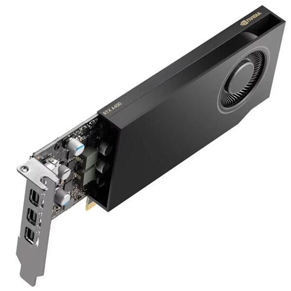 Nvidia videokártya pci-ex16x nvidia quadro rtx a400 4gb ddr6 900-...