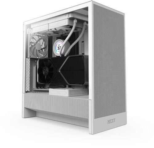 NZXT H5 Flow Midi Tower Fehér