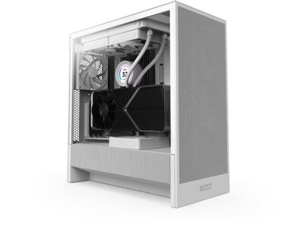 NZXT H5 Flow Midi Tower Fehér