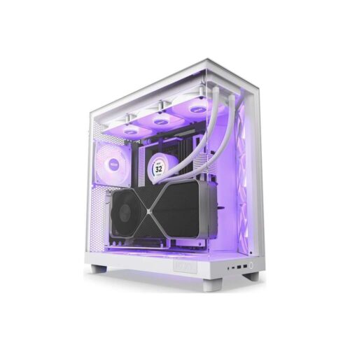 NZXT H6 Flow RGB - Mid Tower PC ház - ATX