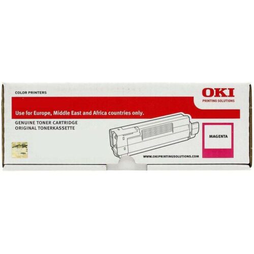 Oki MC853 MC873 Magenta lézertoner eredeti 7