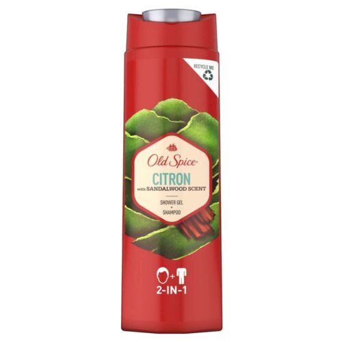 Old Spice Citron férfi Tusfürdő És Sampon 400ml