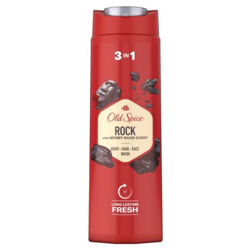Old Spice Rock 3in1 férfi Tusfürdő és Sampon 400ml