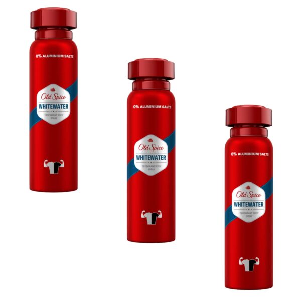 Old Spice Whitewater férfi Deo Spray 3x150ml