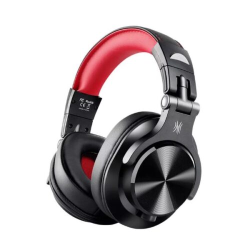 ONEODIO DJ Fejhallgató - Fusion A71 Red (Vezetékes