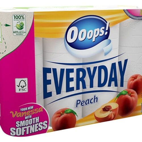 Ooops! Everyday Barack 3 rétegű Toalettpapír 24 tekercs