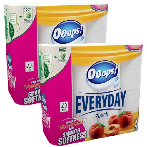 Ooops! Everyday Barack 3 rétegű Toalettpapír 2x32 tekercs