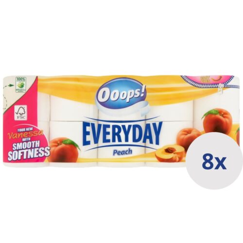 Ooops! Everyday Barack 3 rétegű Toalettpapír 8x10 tekercs