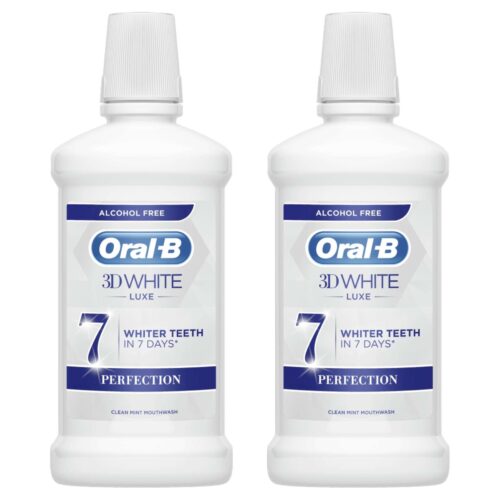 Oral-B 3D White Luxe Perfection Szájvíz 2x500ml