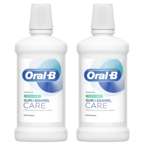 Oral-B Fresh Mint fogíny- és zománcápoló Szájvíz 2x500ml