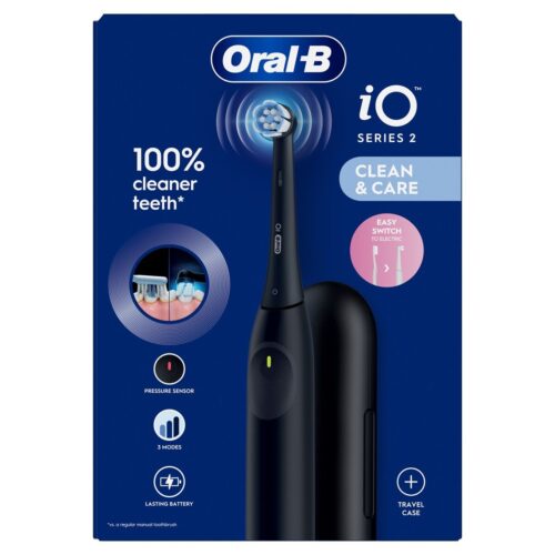 Oral-B iO2 Series Night Black + Utazó tok