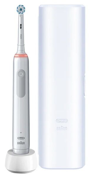 Oral-B Pro3 3500 Elektromos Fogkefe Sensi Clean fejjel + Útitokka...