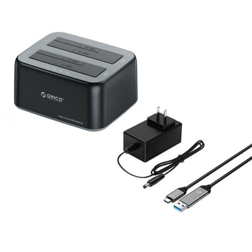 Orico HDD/SSD Dokkoló  6829C3-V1-EU-BK  2x 2
