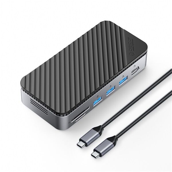 Orico   M2P11-BK Notebook Dokkoló  Sötétszürke
