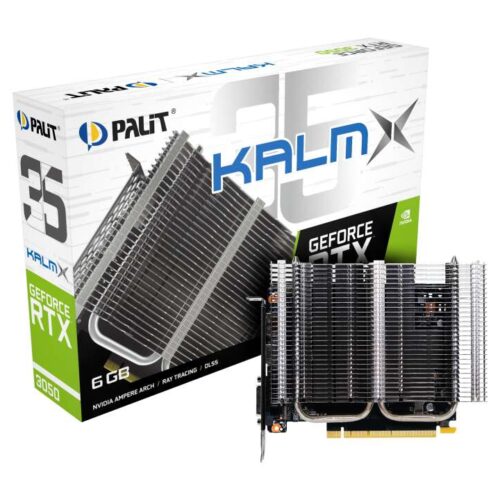Palit GeForce RTX 3050 6GB GDDR6 KalmX Videókártya