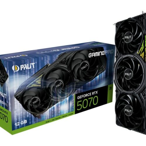 Palit GeForce RTX 5070 GamingPro NVIDIA 12 GB GDDR7 videókártya