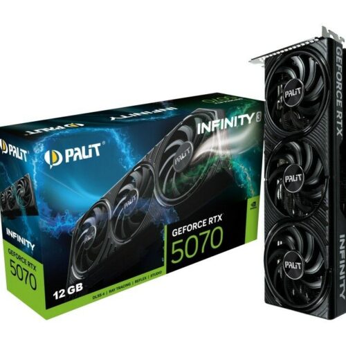 Palit GeForce RTX 5070 Infinity 3 NVIDIA 12 GB GDDR7 videókártya