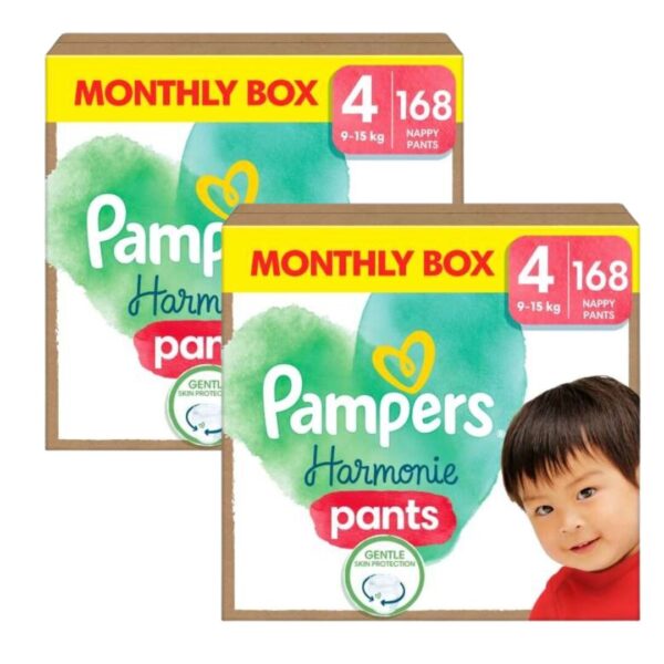 Pampers Harmonie Pants Bugyipelenka 9-15kg Maxi 4 (336db)