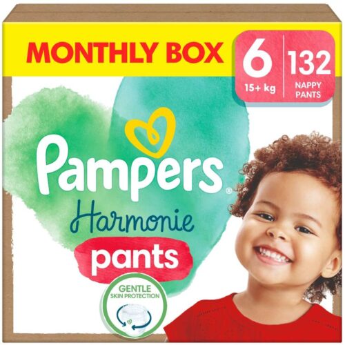 Pampers Harmonie Pants havi Pelenkacsomag 15+kg Junior 6 (132db)