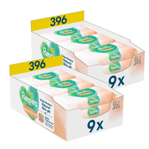 Pampers Harmonie Protect & Care nedves Törlőkendő 18x44db