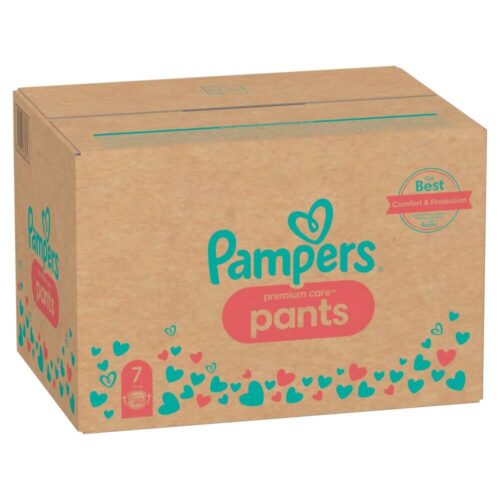 Pampers Premium Care Pants havi Pelenkacsomag 17kg+ Junior 7 (80db)