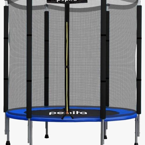 Pepita 140cm külső hálós Trambulin - kék