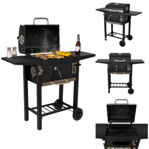 Pepita faszenes BBQ Grill állítható rácsmagasság