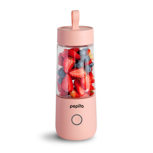 Pepita hordozható Mixer akkumulátorral 480ml - rózsaszín