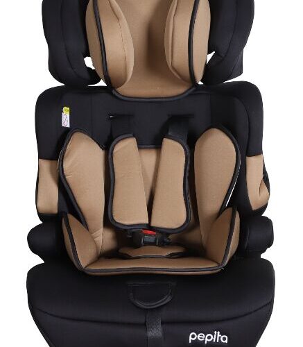 Pepita Leona 2in1 biztonsági Gyerekülés 9-36kg - fekete-bézs
