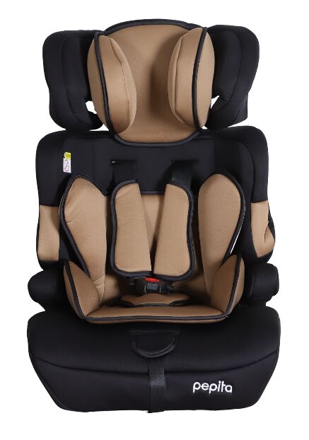 Pepita Leona 2in1 biztonsági Gyerekülés 9-36kg - fekete-bézs