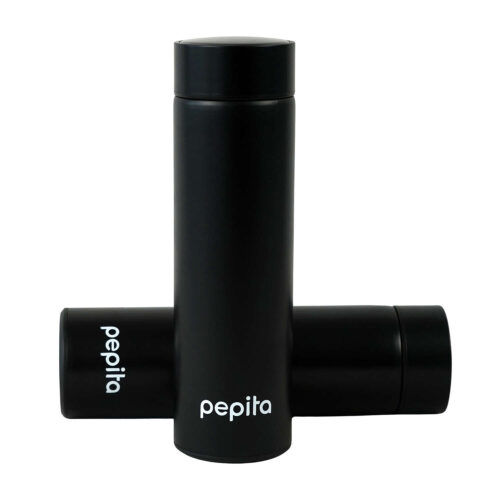Pepita SMART Termosz LCD hőmérséklet kijelzővel 500ml - fekete