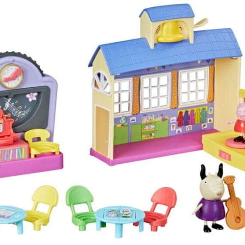 Peppa malac Irány az iskola óriás Játékszett