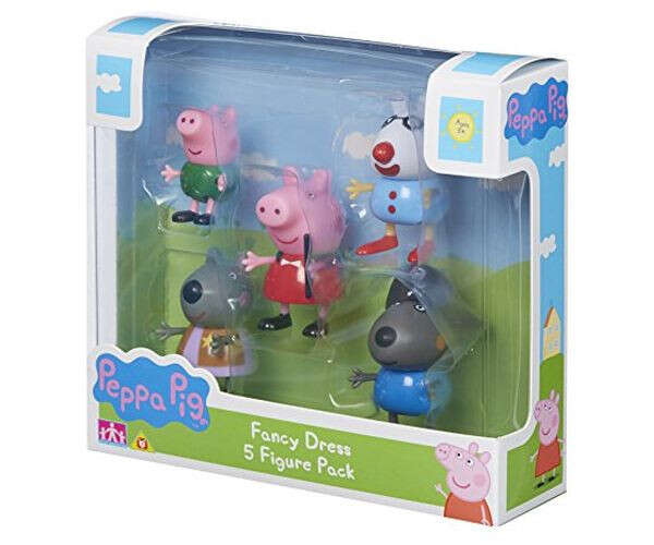 Peppa Malac jelmezbál Figura készlet 5db
