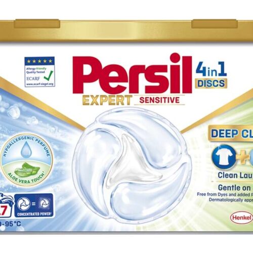 Persil 4in1 Discs Sensitive Mosókapszula 17 mosás